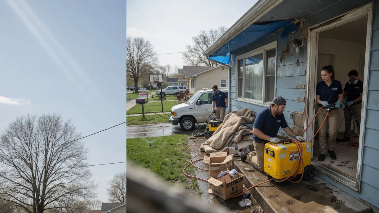Basement Flood Cleanup in Wheatland, IN near me